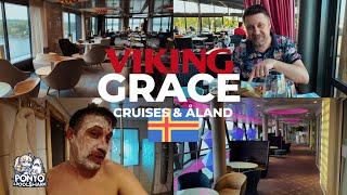 VIKING GRACE Exploring Åland and Mariehamn on a Baltic Cruise [upl. by Elyc]