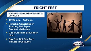 McAuliffeShepard Center hosts Family Fright Fest in Concord [upl. by Critchfield]