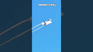 Thunderbird solo F16 Viper on a tight turn and rapid climb [upl. by Animehliw]