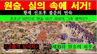 원술 실의 속에 사망 황제 선포후 불운의 연속 조조군 5만으로 원술 이긴 유비의 그후 행적은 제39화 원술의 최후 [upl. by Hodgson]