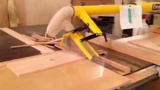 Part 1 An experimental offcut sled to help reduce the risk of tablesaw kickbacks [upl. by Jaclin390]