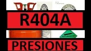 PRESIONES R404A Gas Refrigerante EN REFRIGERACIÓN Y CONGELACIÓN CARACTERÍSTICAS Y REEMPLAZOS [upl. by Nirik]