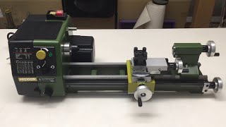 PROXXON Precision Lathe PD 250E Unboxing and First Impressions [upl. by Yvad966]