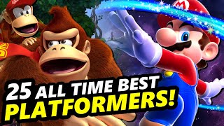 TOP 25 BEST Platformer Games of All Time [upl. by Krid]