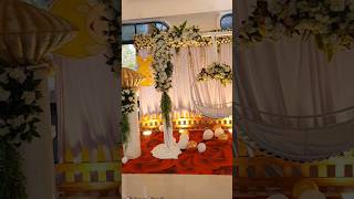 🎉 Naming Ceremony Decoration At Home  Naamkaran Decoration  Name Reveal Ideas  Balloon Decoration [upl. by Arakihc]