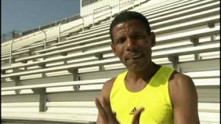 Haile Gebrselassie Interview [upl. by Anialahs]