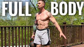 Full Body Kettlebell Workout Build Strength and Muscle [upl. by Elinet824]