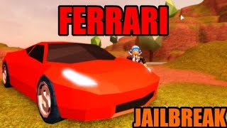 A NOVA FERRARI NO JAILBREAK [upl. by Nickie902]