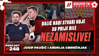 A1 Nogometni Podcast 248 Tribina  Josip Paušić i Andrija Cmrečnjak [upl. by Drarej614]