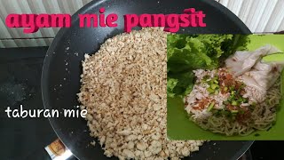 Ayam taburan mie pangsitenak mudahvlog52 [upl. by Ecyal]