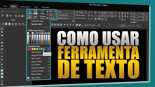 COMO USAR E EDITAR TEXTOS NO VSDC EDITOR DE VÍDEOS [upl. by Airamak]