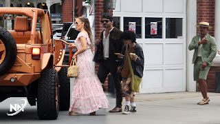 JLo steps out in the Hamptons with Emme pals after spending Fourth of July apart from Ben Affleck [upl. by Selrac]