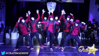 JABBAWOCKEEZ Tribute  Crazy Madrid 15 Enero 2014 [upl. by Sotnas875]