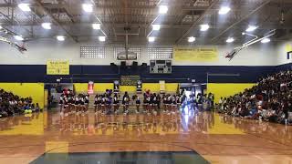 Waipahu High School Cheerleaders Welcome Back Assembly 2018 [upl. by Koralie]