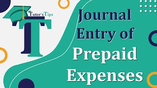 Prepaid expenses journal entry  Explained with Animated Examples [upl. by Ayadahs]