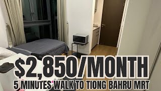 Singapore Condo  Inside Singapores Tiny Luxury Condos  Highline Residences Studio Unit Tour [upl. by Fisuoy]