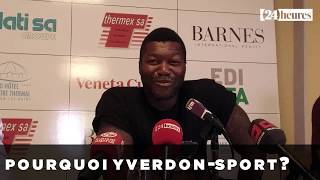 Djibril Cissé signe à YverdonSport [upl. by Htenaj4]