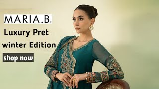 Luxury Pret by MariabMariab luxury Pret Winter Edition24Mariab ready to wear Winter Collection [upl. by Abbey]