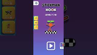 Epic Swing Skills in Stickman Hook Pro [upl. by Ennairam]