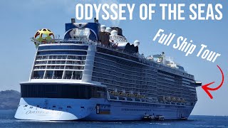 Odyssey of the Seas Full Ship Walkthrough Tour 2024 [upl. by Atneuqal642]