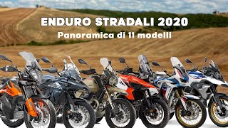 ENDURO STRADALI 2020 PANORAMICA DI 11 MODELLI [upl. by Griseldis]