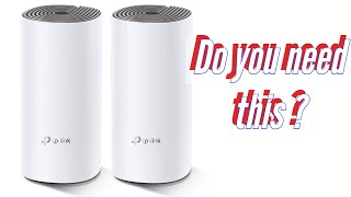 🌏 WiFi Mesh TPLink Deco E4  What amp Why amp How qaguy [upl. by Ttelrahc13]