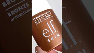 ELF COSMETICS  SKIN BRONZING DROPS SHADE ROSE GOLD 🤎✨ elfcosmetics bronzemakeup affordablemakeup [upl. by Atlas4]