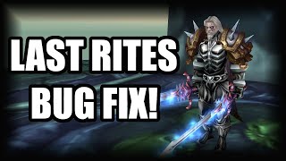 How To Fix Last Rites Bugged Quest  World Of Warcraft [upl. by Eire]