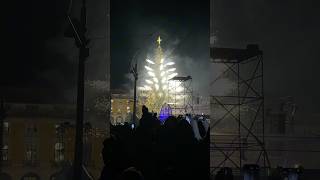 Lisboa inauguração das luzes de Natal 2024 [upl. by Bruell306]