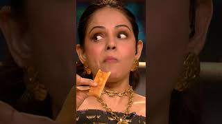 कौनसे Food Brand का Pizza Shark Namita को लगा Delicious  Shark Tank India S3  shorts [upl. by Atalie]