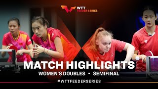 WangHan vs Guo ZhengHochart  WD SF  WTT Feeder Halmstad 2024 [upl. by Akimal772]