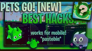 BEST PETS GO SCRIPTHACKGUI  AUTOFARM AUTOROLL NO KEY  PASTEBIN 2024  ROBLOX SCRIPT [upl. by Reppiks243]