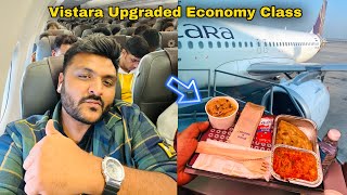 Vistara Economy Class Upgraded  Vistara Food Review  Luxurious Airline  Delhi to Kolkata [upl. by Carina713]