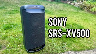 Sony SRSXV500 Review  Does It Compete With JBL and LG [upl. by Oicaroh]