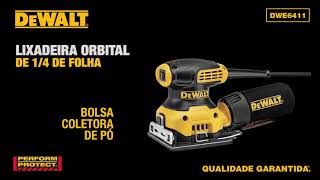 DEWALT  Lixadeira orbital  DWE6411 [upl. by Bridwell725]