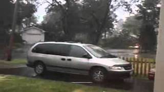 The Waukegan Tornado Amazing footage of the destruction Live 7112011 [upl. by Ivette498]