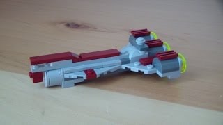 LEGO Star Wars Mini Republic Frigate 30242 Review [upl. by Donn]