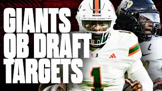 Who Should The New York Giants Draft As Their Next QB [upl. by Mariette]