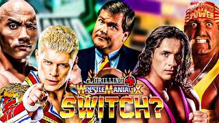 JIM ROSS WrestleMania 9 Switch Grilling JR 252 [upl. by Bianka]