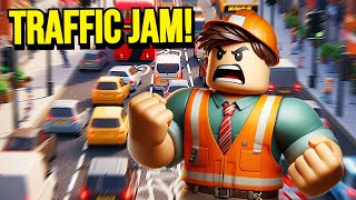 BIGGEST TRAFFIC Jam in ROBLOX [upl. by Urdna]