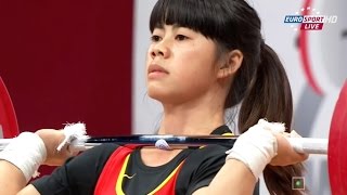 2013 World Weightlifting Championships Women 48 kg \ Тяжелая Атлетика Чемпионат Мира [upl. by Eilsel895]