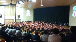 Rathkeale College Interhouse Haka competition [upl. by Bertram373]