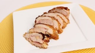 Chicken Cordon Bleu Recipe  Laura Vitale  Laura in the Kitchen Episode 738 [upl. by Nollek869]