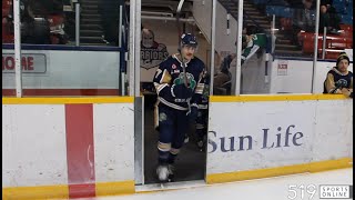 OSHL Hockey  Petrolia Squires vs Stratford Fighting Irish [upl. by Hoffert]