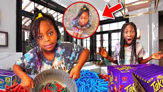 RAKIYAH EATS TAKIS FOR BREAKFAST 🍳🥞BIG MISTAKE😡😡 MALAYSIARAKIYAH mustwatch [upl. by Radie]