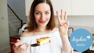 My SUPER QUICK Thermomix 3 Ingredient Cheesecake  Sophias Kitchen [upl. by Eatnoled]