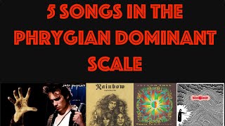 5 Songs in the Phrygian Dominant Scale [upl. by Albina]