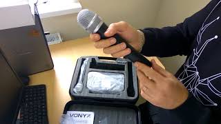 Радиосистема Vonyx WM73 2Channel UHF Wireless Microphone System [upl. by Arol746]