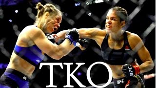 Amanda Nunes Knockout Ronda Rousey in 48 seconds UFC 207 [upl. by Sulihpoeht79]