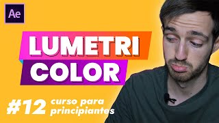 CORRECCIÓN de COLOR en After Effects 🔴 [upl. by Lias]